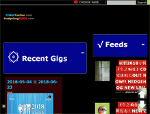 Tablet Screenshot of hedgehogrock.com
